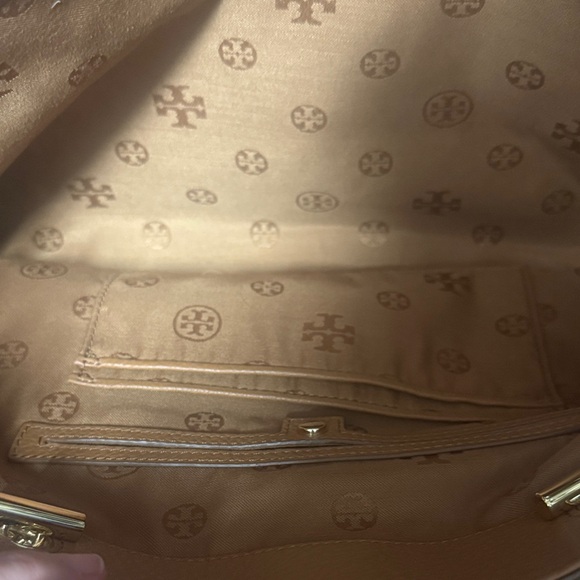 Tory Burch Brown Leather Shoulder Bag - Picture 3 of 6